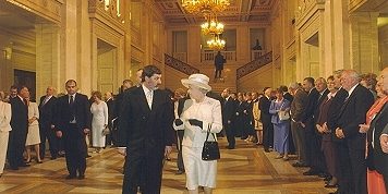 Speaker and HMQ at Stormont